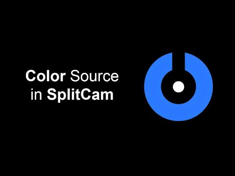 How to Add a Layer Filled with Any Solid Color - The Color Source in SplitCam