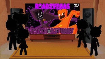 The Missing Children react to ROAD2VEGAS + PSYCHOBITUARY (Sonic Legacy DSAF Mix)