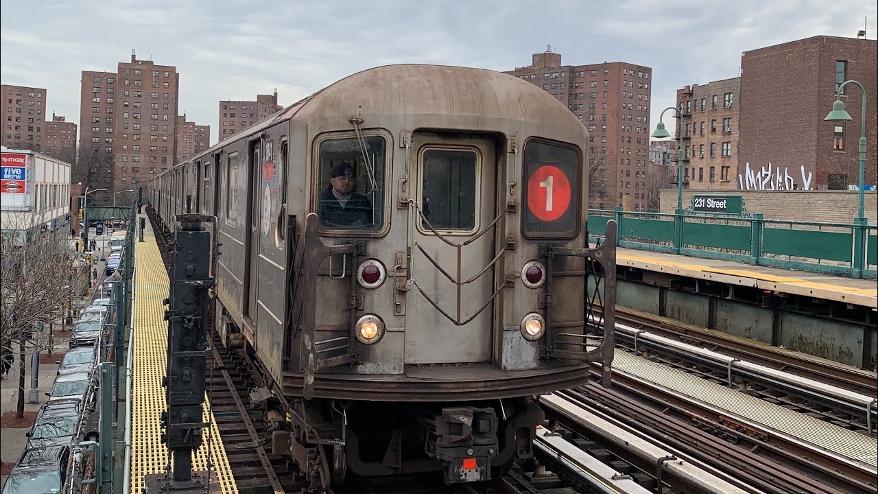 Van Cortlandt Park242nd St Bound 19841987 Bombardier R62A 18411850 1 Train At 231st St YouTube