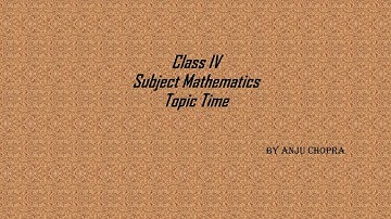Class 4, Mathematics, Exercise 14 B by Minakshi Beri