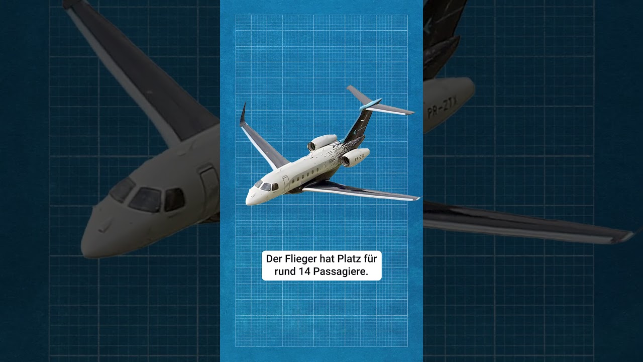 In diesem Luxusjet soll Prigoschin abgestürzt sein