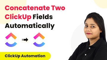 How to Concatenate Two Text Fields in ClickUp using Pabbly Connect