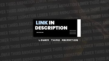 Typography Lower Third / Kinemaster & Pixellab Tutorial