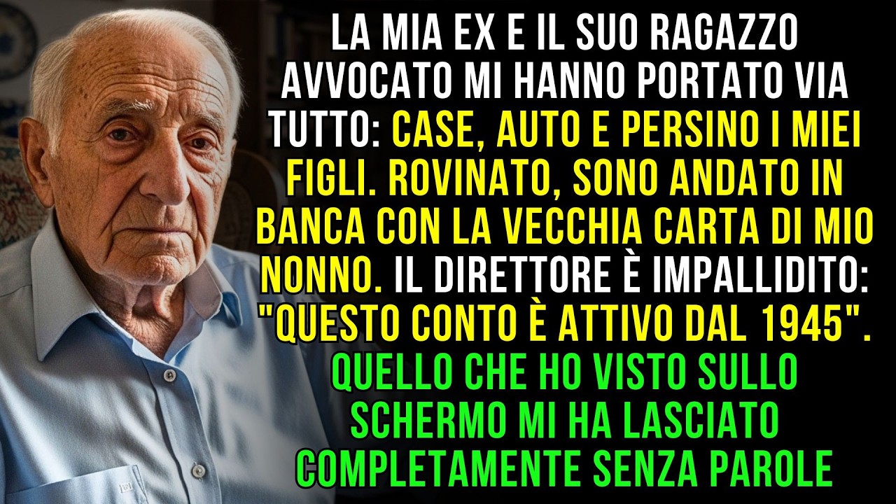 La Mia Ex e il Suo Avvocato Mi Hanno Rubato 38 Milioni, Poi Ho Trovato il Conto del Nonno!