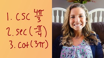 Cosecant, Secant, And Cotangent On Unit Circle