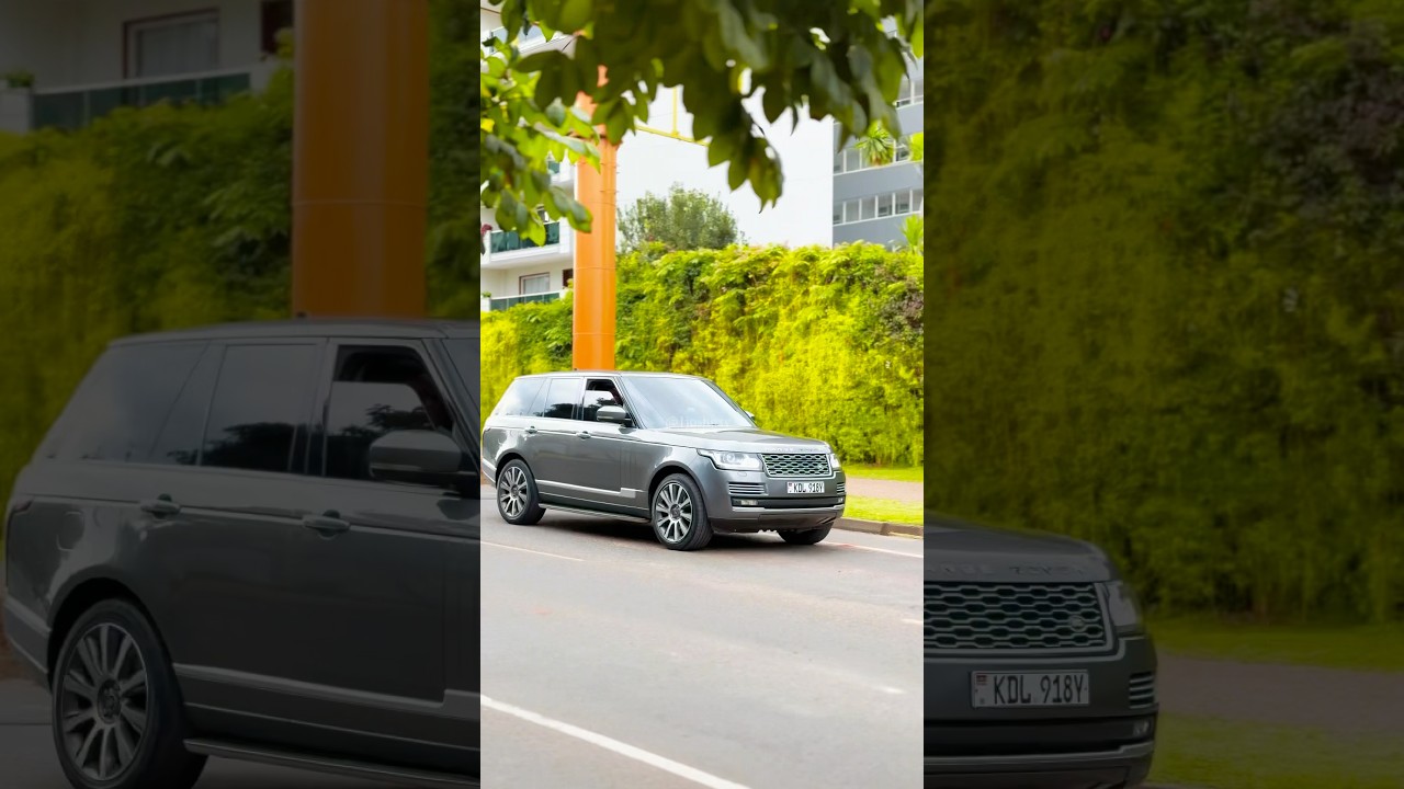 Otile Brown spotted in his Range Rover Vogue 😎🙌🏾 