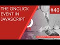 Tutoriel javascript pour les dbutants 40  lvnement onclick