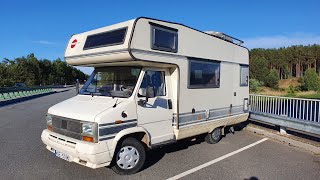 Обзор кемпера Bürstner 1989г. на базе Fiat Ducato