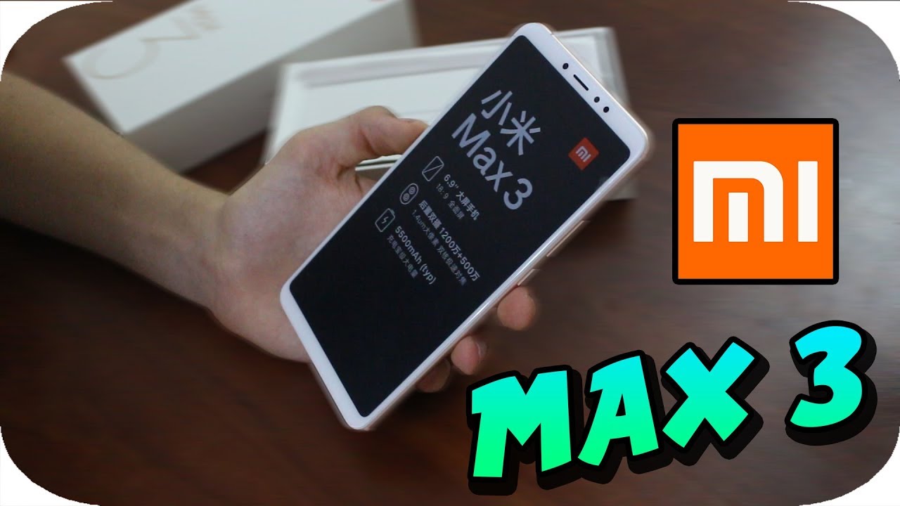 Xiaomi Mi Max 3 Unboxing and Hands On - YouTube