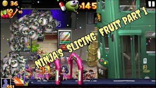 Zombie Tsunami:Part 1-Daily Mission Ninja's Slicing Fruit Slice 10 to 40 Pieces of Fruit screenshot 2