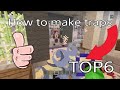 【Minecraft】トラップの作り方! How to make traps
