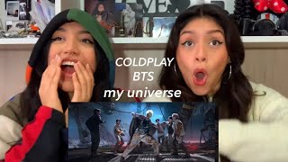 [ENG SUB] Coldplay X BTS - My Universe (Official Video) REACTION || Angie&Mara