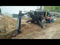 ТраУазик  трактор экскаватор погрузчик  на базе УАЗ