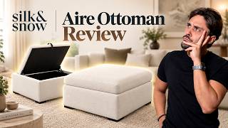 Silk & Snow Aire Ottoman Review: Classic vs. Storage Options screenshot 4