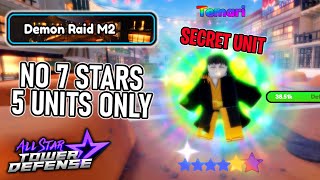 Demon Raid M2 (No TS & No 7 Stars) 6Star Zenitsu Evolve Materials | All Star Tower Defense