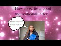 How to write a *MOTIVATIONAL LETTER* 📮|| For scholarships / entry-level jobs || Simphiwe Ndlazi