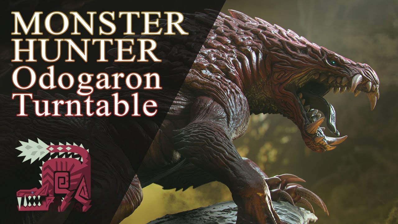 MONSTER HUNTER - Odogaron - Fanart - YouTube