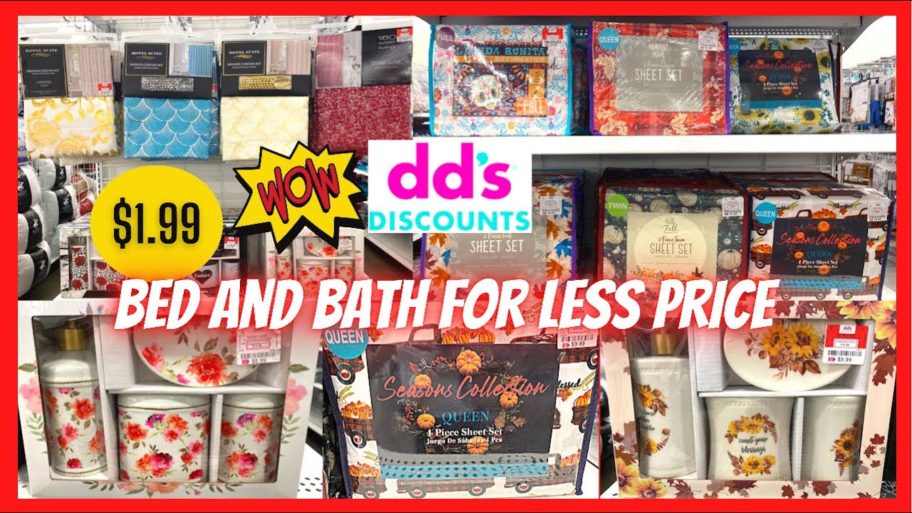 DD's DISCOUNTS 😱 Bed And Bath For Less 🔥 Price As Low As 1.99 Virtual Shopping YouTube