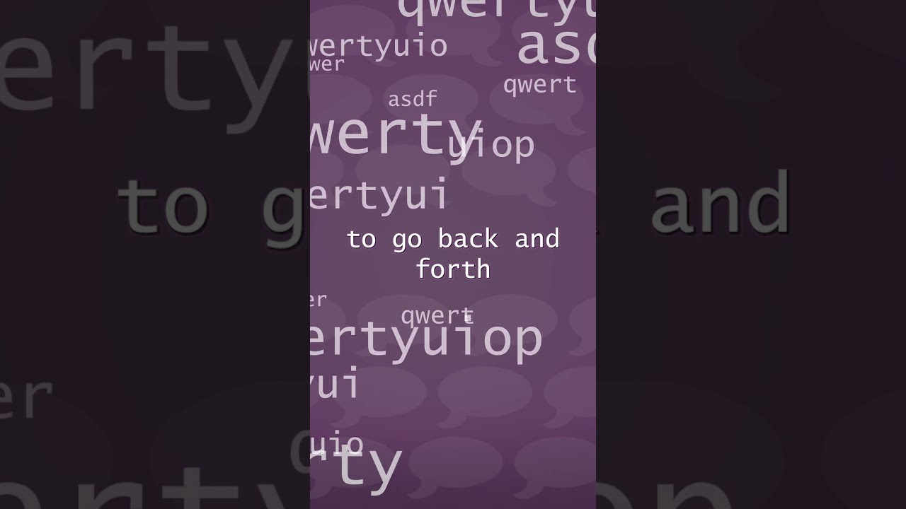 How I pronounced the keyboard (qwertyuiopasdfghjklzxcvbnm)