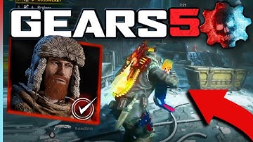 GEARS 5 - Wilds Mac Character Skin Gameplay!