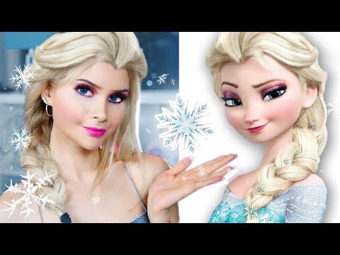 Повторяю макияж принцесс Диснея 👑 ЭЛЬЗА ХОЛОДНОЕ СЕРДЦЕ | Лисса