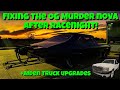 RaceDay Repairs On The OG Murder Nova! Plus Upgrades To Aiden's New Truck!