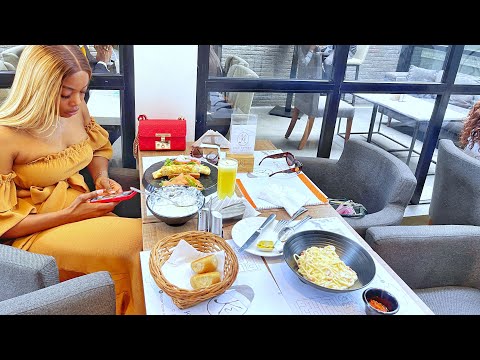 BACK TO LAGOS NIGERIA || BRUNCH VLOG || ERIC KAYSER