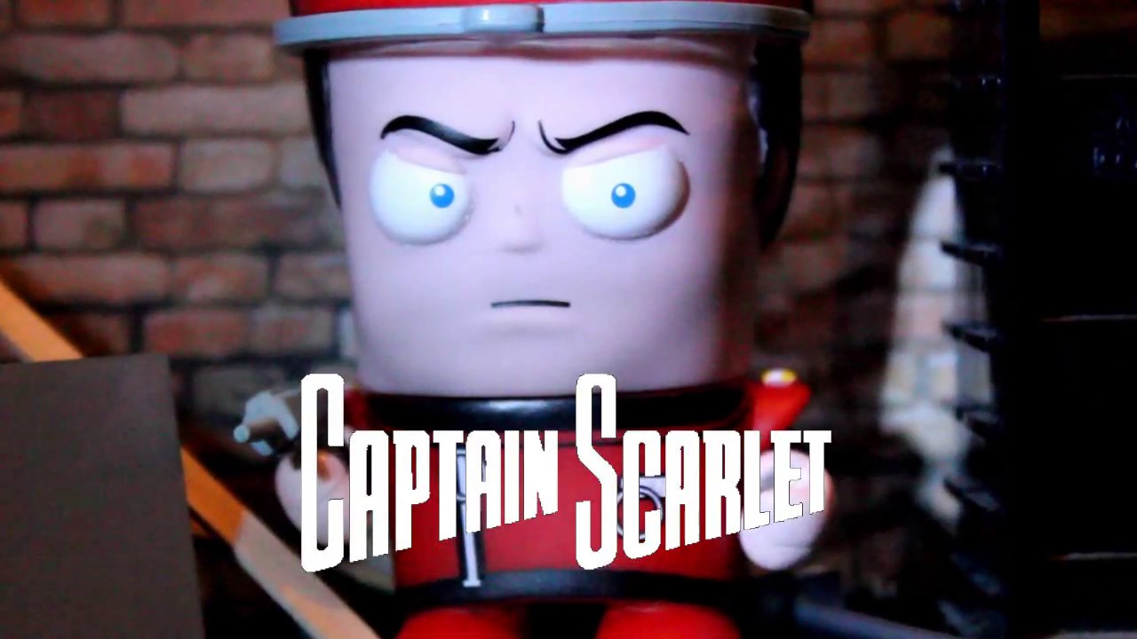 Captain Scarlet 50th Anniversary Cult Vinyl Figure - YouTube