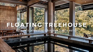 Inside A Floating Treehouse | Most Hidden OpentoForest House Tour | Nature Family Retreat Home