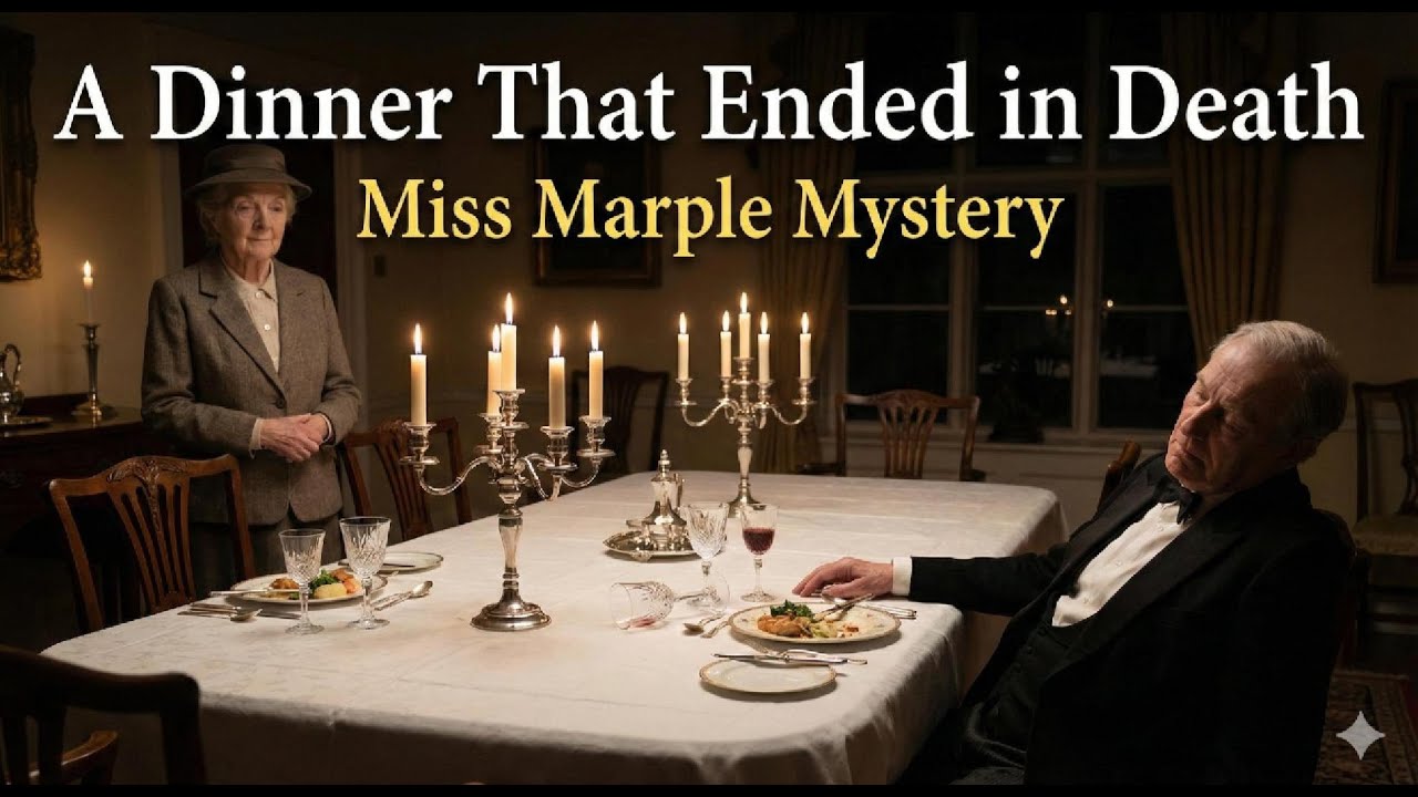 A Dinner That Ended in Death Miss Marple–Style Cozy Mystery - YouTube