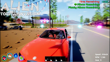 Alien Town Invasion update (Floaty Alien added, along with UI improvements)