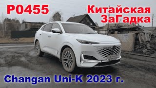 картинка: Changan Uni-K  P0455 Большая утечка паров топлива