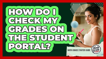 How do I check my grades on the student portal?