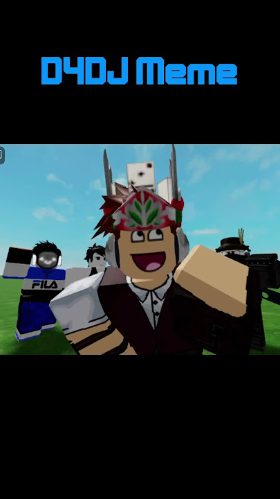 D4DJ Meme | #shorts #roblox #memes #funny #animation #d4dj