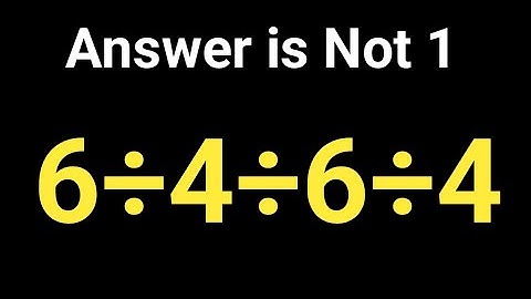 Most People Get This Simple Math Question Wrong!