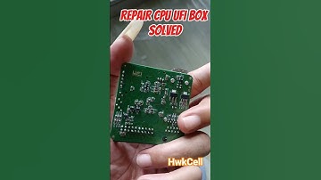 Repair chip cpu ufi box Solved... #ufibox #cpu #repairs
