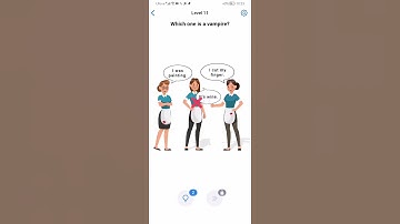 Easy Game - Brain Puzzle |Level#11| Which one is vampire?| Solution Walkthrough Answers