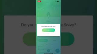 Shiny Snivy Max Evolve. 400 cp