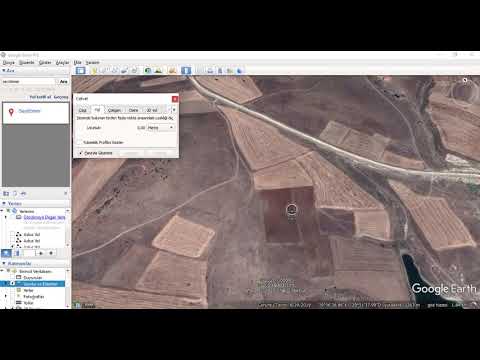 Uydu Tarla Sınırı Ölçme I Google Earth - TKGM Parsel Sorgulama