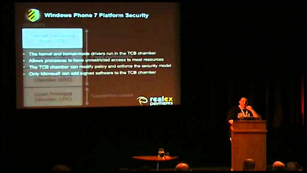 Bsides London 2012 David Rook: Windows Phone 7 platform and application ...