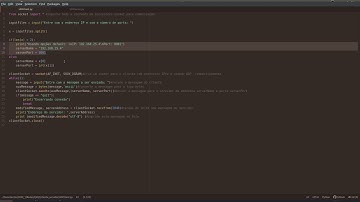 Aplicação Cliente Servidor UDP   Redes de Comunicação de Dados