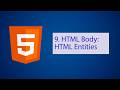 HTML Entities Tutorial in Hindi | HTML Full Course | HTML Tutorial for Beginners | Muhammad Bilal