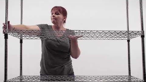 How To Assemble NAHANCO EL8162: Utility Rack/Baker’s Rack