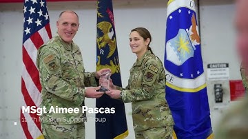 110th Wing Airmen of the Year award ceremony.