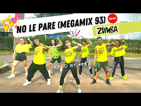 #zumba NO LE PARE (MEGAMIX 93) ZUMBA | ZIN Kimi | Latin Dance Workout | Tập Nhảy Zumba Cơ Bản & Vui