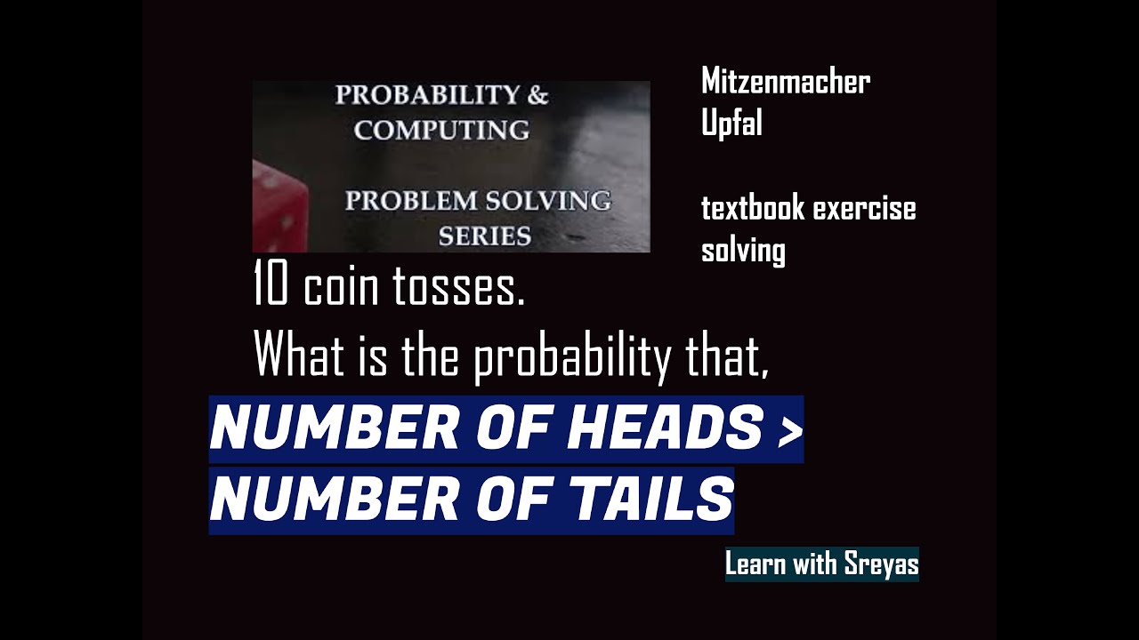 Probability & Computing Problem Solving series Exercise 1.1 (b