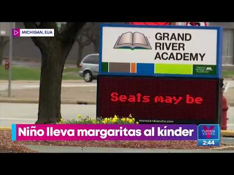 Niño confunde margaritas con jugo y emborracha a sus amigos | Noticias con Yuriria Sierra