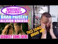 VETERAN REACTS | Brad Paisley - Whiskey Lullaby (feat. Alison Krauss) | TomTuffnuts Reaction Channel