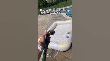 Relax in Style with This Versatile Inflatable Pool Float #fok