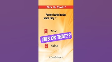 😂This Or That Challenge | Do People Laugh Harder When Explaining? | #TrendyImpact